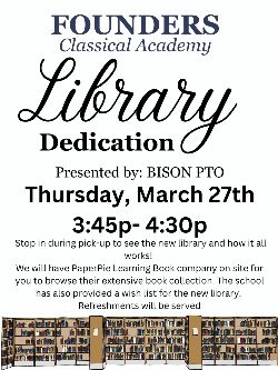 library dedication